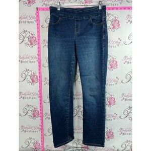R jeans stretchy the original comfort Women’s Dark Blue Pull-On Stretch Jeans